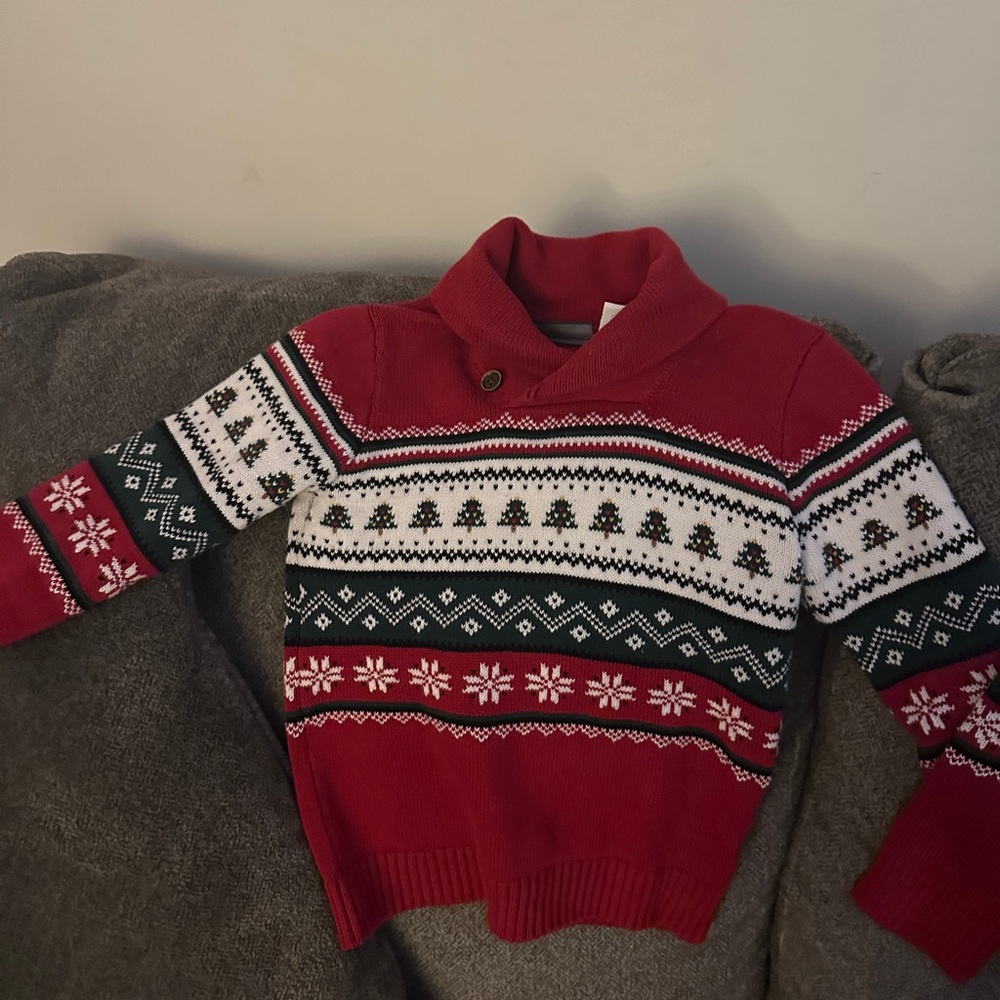 The Children’s Place Christmas Fair Isle sweater